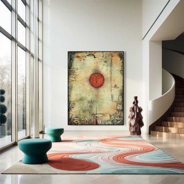 Poster Ad Marginem de Paul Klee, Abstrato Art (Criador carregado)