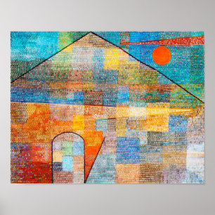 Poster Ad Parnassum, Paul Klee