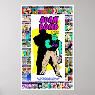Póster Adam Bomb!