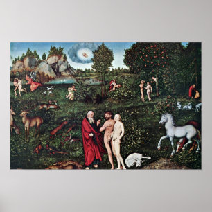 Póster Adam e véspera no Jardim do Éden, no Adam e na