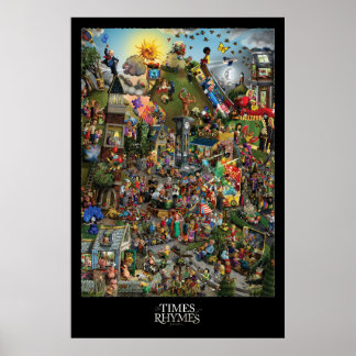 Poster Adam Parsons ARTE - Tempos de Rimas - Cartaz