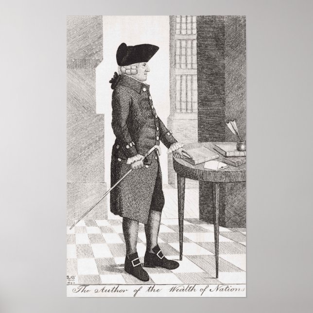 Póster Adam Smith (Frente)