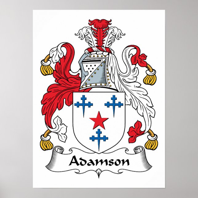 Poster Adamson Family Crest (Frente)