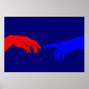 Póster Adão e Deus