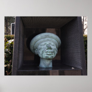 Póster Adão - Escultura no Túmulo de Rudolf Hausner