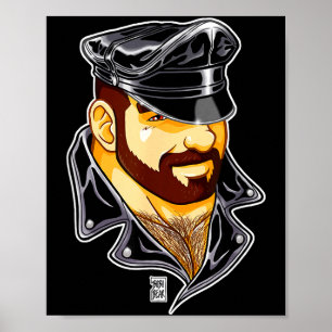 Poster Adão Gosta de Chapéu de Couro
