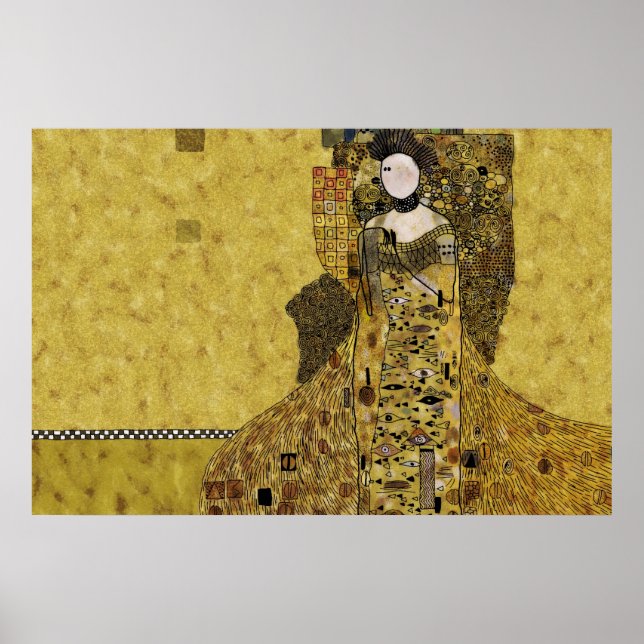 Póster Adele Bloch-Bauer I (Frente)