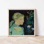 Poster Adeline Ravoux | Vincent van Gogh<br><div class="desc">Adeline Ravoux (1890), de Vincent van Gogh, é um retrato pungente de uma jovem, Adeline Ravoux, que foi filha do internauta onde Van Gogh ficou em Auvers-sur-Oise. A pintura apresenta o assunto com uma expressão refletida, seu cabelo auburn bem estilhaçado, e sua figura esboçada em pincéis macios, mas vibrantes. O...</div>