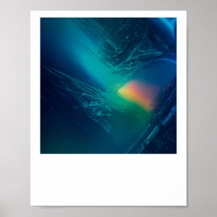 Poster Adesivo de Geometria Abstrata Vibrante V