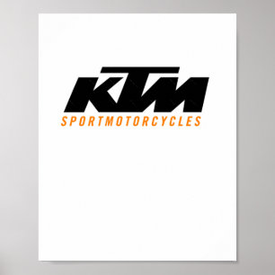 Poster Adesivo do logotipo Ktm2