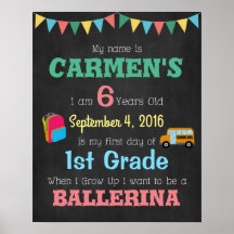 Adesivos para Fotos de Crianças no Primeiro Dia de