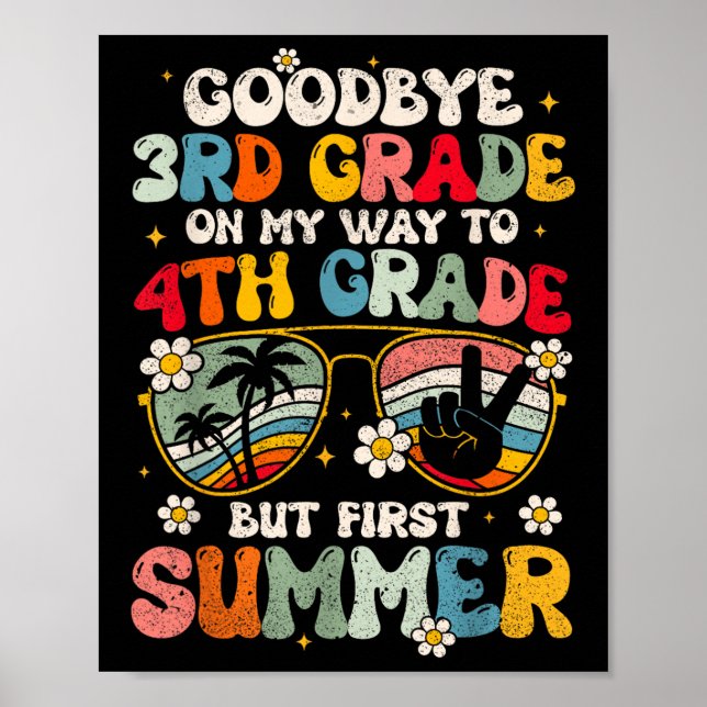 Poster Adeus 3º Graduação Para 4º Grau Alô Su (Frente)