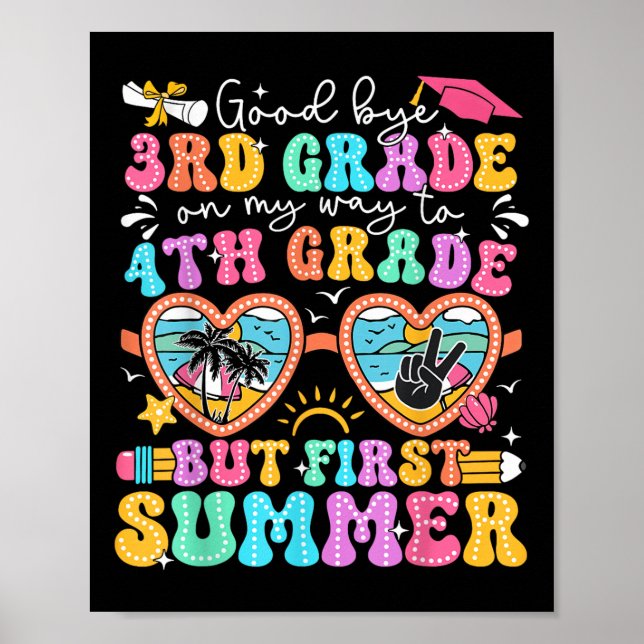 Poster Adeus Graduação Do 3º Grau Para O 4º Grau Mas Prim (Frente)