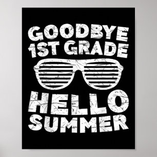 Poster Adeus, Grau de rua Alô, Camisa de Verão, Grau G