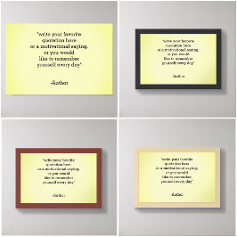 Poster Adicionar/Criar Sua Própria Cotação