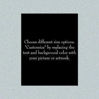 Poster Adicionar Imagem ou Trabalho de arte, Criar à sua