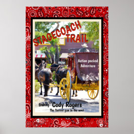 Poster Adicionar Nome Faça Seu Próprio Vintage Filme Ocid