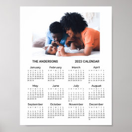 Poster Adicionar seu Calendário de Foto da Família 2023 |