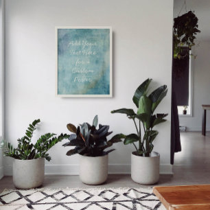 Poster Adicionar Seu Grunge De Teto Em Negrito De Texto P