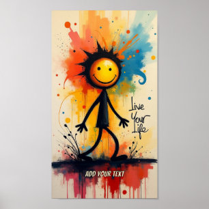 Poster Adicionar seu texto