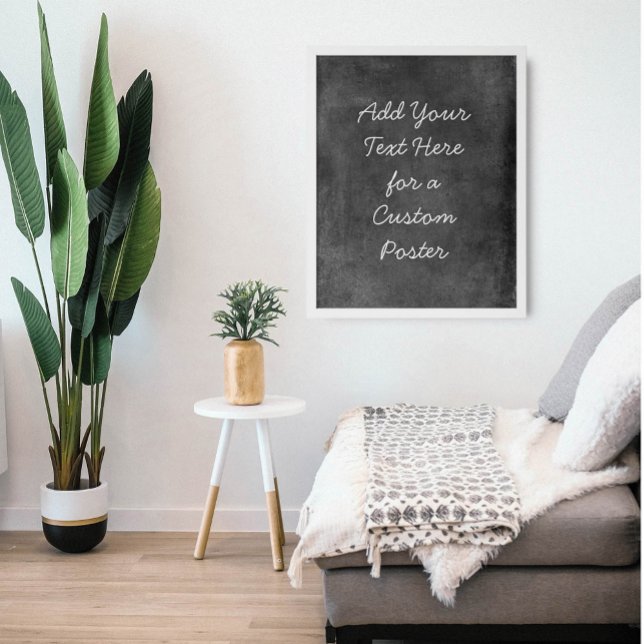 Poster Adicionar Sua Grunagem de Cinzas Escuras de Texto  (Criador carregado)