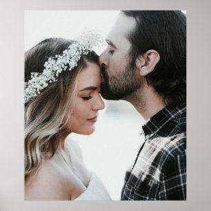 Poster Adicionar Sua Própria Foto Personalizada De Dois L