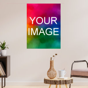 Poster Adicionar Upload da sua Foto Modelo Personalizado