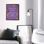 Poster Adicione o seu texto personalizado Ovais Dourados<br><div class="desc">Este design flexível apresenta um campo modelo concebido para o seu próprio texto personalizado. Use este espaço para adicionar sua citação ou sentimento favoritos. Talvez seja engraçado. Talvez você precise de um poster que o motive. Ele poderia apresentar seu poema favorito, ou letra de música, ou comemorar uma ocasião especial...</div>