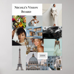 Poster Adicione seu próprio quadro de visão de foto perso