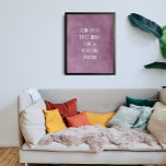 Poster Adicione Seu Texto Personalizado, Sutil Grunação C<br><div class="desc">O fundo é coberto por um gráfico riscado, angustiado, vítreo, verde, a preto-e-rosa. Sobre isso, foi adicionado um campo modelo para o seu texto. Use este espaço para adicionar sua citação ou sentimento favoritos. Talvez seja engraçado. Talvez você precise de um poster que o motive. Seja qual for a sua...</div>