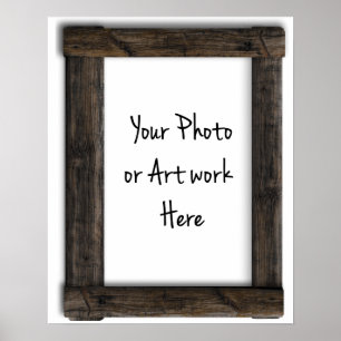 Póster Adicione sua arte ou foto ao antigo Modelo de quad