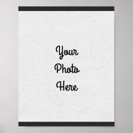 Poster Adicione sua foto/Design - Poster/Impressão
