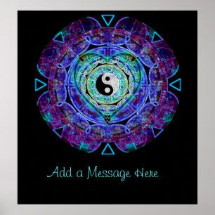 Póster Adicione sua mensagem aqui.