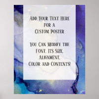 Adicione Sua Tinta Orgânica De Abstrato De Texto P