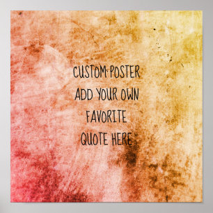 Poster adicione uma citação de pintura angustiada desig