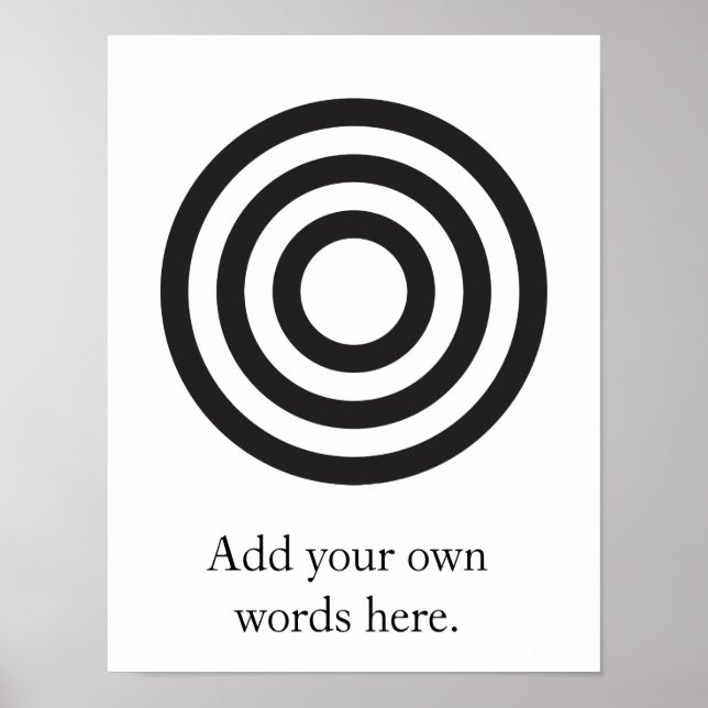 Póster Adinkrahene | Grandeza, caráter, liderança (Frente)