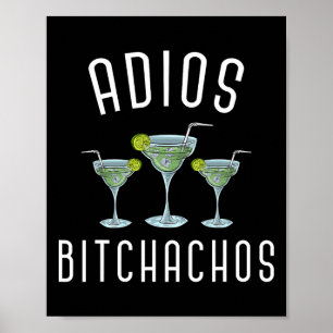Poster Adios Achos Funny Partido Mexicano Margarita Cinco