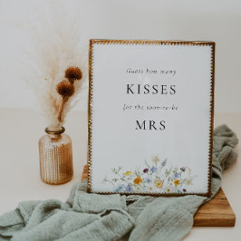 Poster Adivinha Quantos Beijos Assinam O Jogo