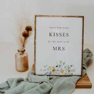 Poster Adivinha Quantos Beijos Assinam O Jogo