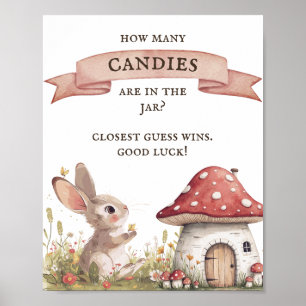 Poster Adivinhem Quantas Canções Chá de fraldas Cony