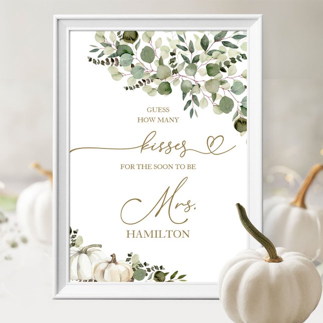 Poster Adivinhem Quantos Beijos Assinam O Jogo De Brida (Criador carregado)