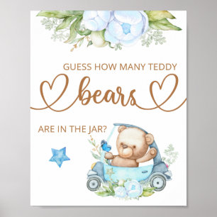 Poster Adivinhem quantos ursos peludos
