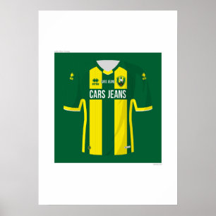 Poster ADO Den Haag Home Shirt 2019/20
