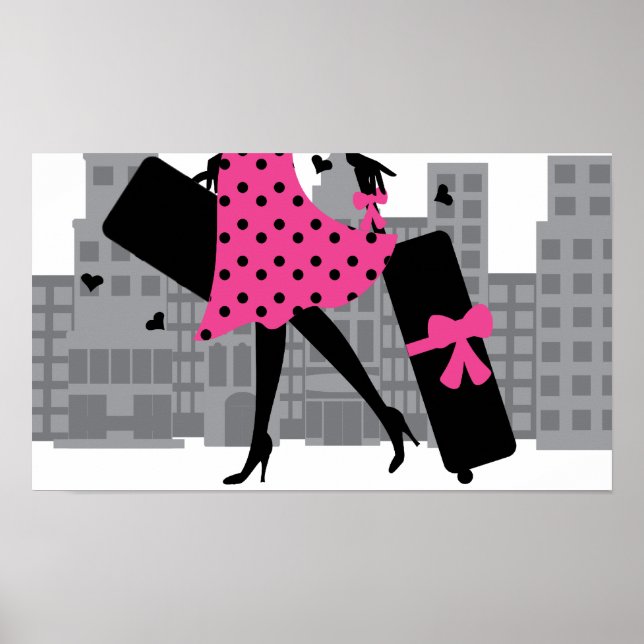 Póster Adora a Viagem (Frente)