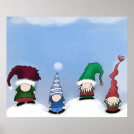 Poster Adorable Gnome Posse