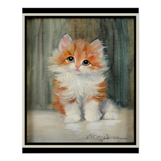 Póster Adorable Kitten (Frente)