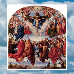 Poster Adoração da Trindade por Albrecht Durer, 1511