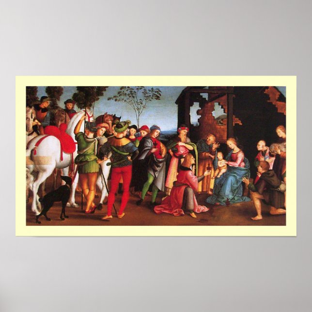 PÓSTER ADORAÇÃO DO MAGI (Frente)