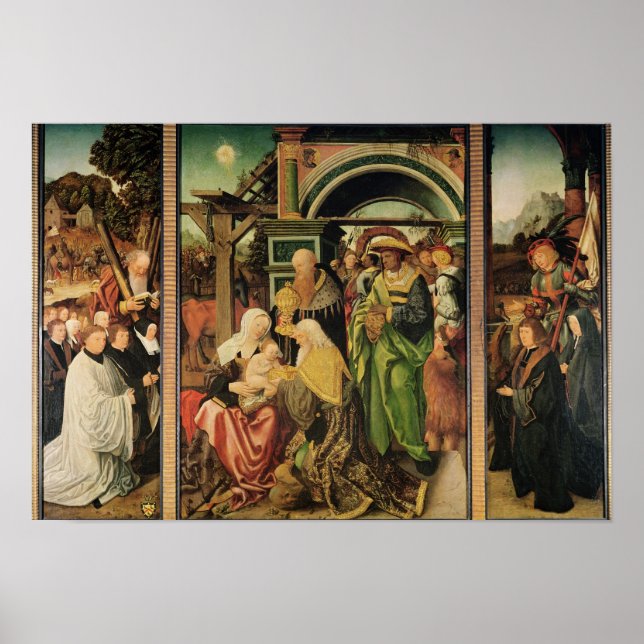 Póster Adoração do Magi 2 (Frente)