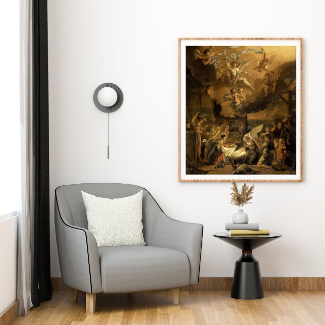 Póster Adoração do Natal dos Pastores (Criador carregado)